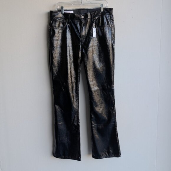 NWT GAP Patent Faux Leather Pants - Picture 2 of 7